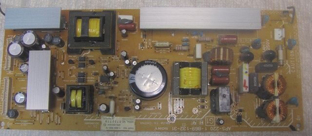 Блок питания Sony APS-220 1-869-132-31  part.no 1-486-980-12