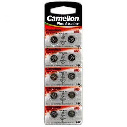 Батарейки AG6 Camelion 1.5V