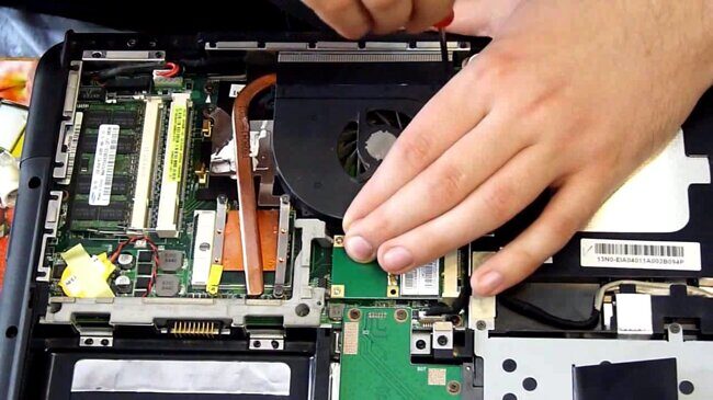 ЗАМЕНА ВЕНТИЛЯТОРА НОУТБУКА LENOVO в Клину